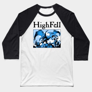 HighFell (Black) Baseball T-Shirt